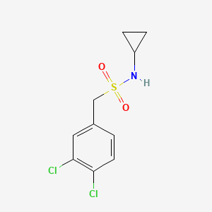 N-cyclopropyl-1-(3,4-dichlorophenyl)methanesulfonamide