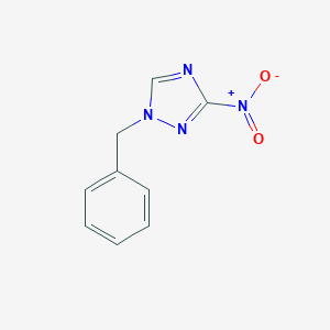molecular formula C9H8N4O2 B442789 1-苄基-3-硝基-1H-1,2,4-三唑 CAS No. 136118-54-2