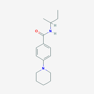 N-(sec-butyl)-4-(1-piperidinyl)benzamide