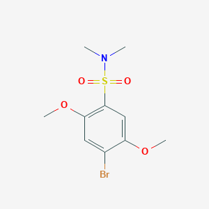 4-bromo-2,5-dimethoxy-N,N-dimethylbenzenesulfonamide