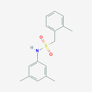 N-(3,5-dimethylphenyl)-1-(2-methylphenyl)methanesulfonamide