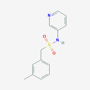 molecular formula C13H14N2O2S B4428629 1-(3-methylphenyl)-N-3-pyridinylmethanesulfonamide 