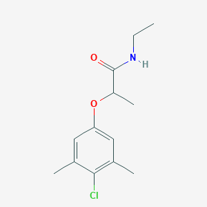 2-(4-chloro-3,5-dimethylphenoxy)-N-ethylpropanamide