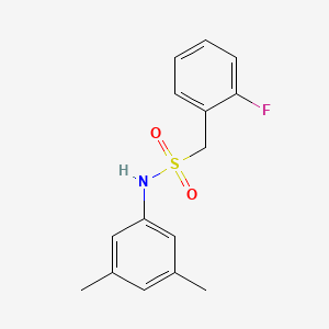 N-(3,5-dimethylphenyl)-1-(2-fluorophenyl)methanesulfonamide