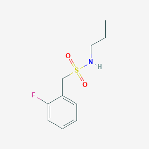 1-(2-fluorophenyl)-N-propylmethanesulfonamide