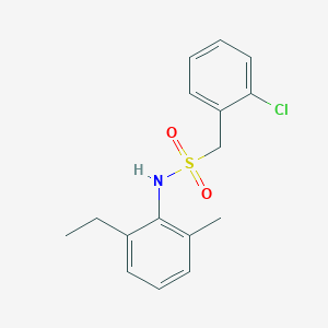 1-(2-chlorophenyl)-N-(2-ethyl-6-methylphenyl)methanesulfonamide