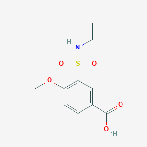 3-[(ethylamino)sulfonyl]-4-methoxybenzoic acid