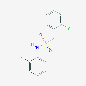 1-(2-chlorophenyl)-N-(2-methylphenyl)methanesulfonamide