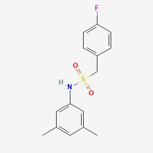 N-(3,5-dimethylphenyl)-1-(4-fluorophenyl)methanesulfonamide