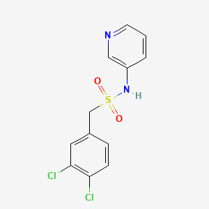 1-(3,4-dichlorophenyl)-N-3-pyridinylmethanesulfonamide