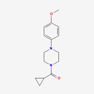 1-(cyclopropylcarbonyl)-4-(4-methoxyphenyl)piperazine