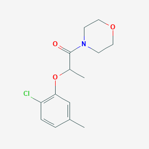 4-[2-(2-chloro-5-methylphenoxy)propanoyl]morpholine