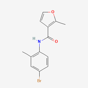 N-(4-bromo-2-methylphenyl)-2-methyl-3-furamide