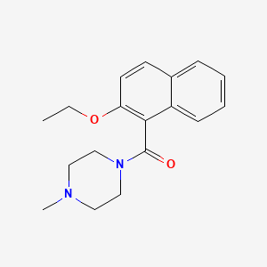 1-(2-ethoxy-1-naphthoyl)-4-methylpiperazine