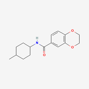 N-(4-methylcyclohexyl)-2,3-dihydro-1,4-benzodioxine-6-carboxamide