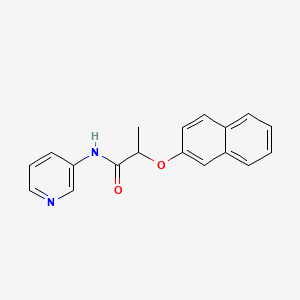 2-(2-naphthyloxy)-N-3-pyridinylpropanamide