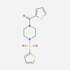 1-(2-thienylcarbonyl)-4-(2-thienylsulfonyl)piperazine