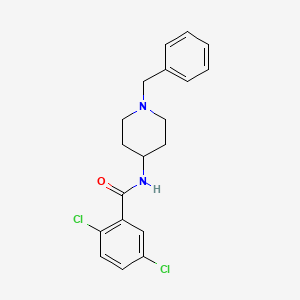 molecular formula C19H20Cl2N2O B4430504 N-(1-benzyl-4-piperidinyl)-2,5-dichlorobenzamide 