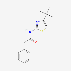 N-(4-tert-butyl-1,3-thiazol-2-yl)-2-phenylacetamide