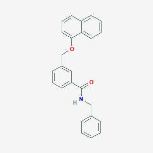 N-benzyl-3-[(1-naphthyloxy)methyl]benzamide