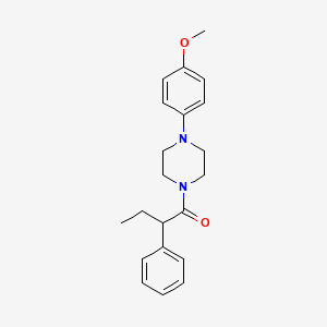 1-(4-methoxyphenyl)-4-(2-phenylbutanoyl)piperazine