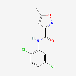 N-(2,5-dichlorophenyl)-5-methyl-3-isoxazolecarboxamide