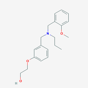 2-(3-{[(2-methoxybenzyl)(propyl)amino]methyl}phenoxy)ethanol