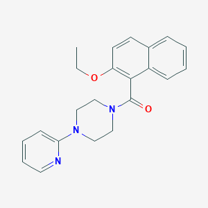 1-(2-ethoxy-1-naphthoyl)-4-(2-pyridinyl)piperazine