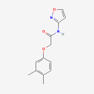 2-(3,4-dimethylphenoxy)-N-3-isoxazolylacetamide