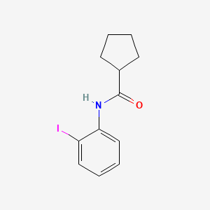 N-(2-iodophenyl)cyclopentanecarboxamide