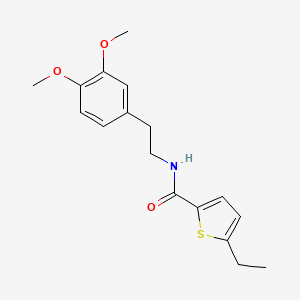 N-[2-(3,4-dimethoxyphenyl)ethyl]-5-ethyl-2-thiophenecarboxamide