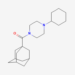 1-(1-adamantylcarbonyl)-4-cyclohexylpiperazine