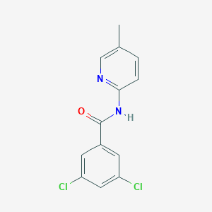 3,5-dichloro-N-(5-methyl-2-pyridinyl)benzamide