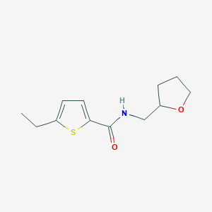 5-ethyl-N-(tetrahydro-2-furanylmethyl)-2-thiophenecarboxamide