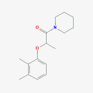 1-[2-(2,3-dimethylphenoxy)propanoyl]piperidine