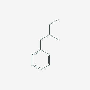 molecular formula C11H16 B044314 (2-甲基丁基)苯 CAS No. 3968-85-2