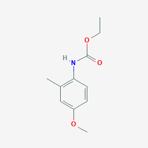 molecular formula C11H15NO3 B4431514 ethyl (4-methoxy-2-methylphenyl)carbamate 