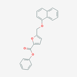 Phenyl 5-[(1-naphthyloxy)methyl]-2-furoate