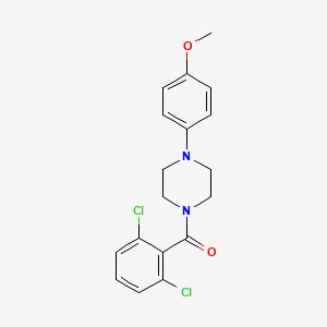 1-(2,6-dichlorobenzoyl)-4-(4-methoxyphenyl)piperazine