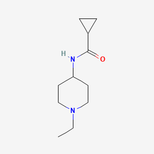 N-(1-ethyl-4-piperidinyl)cyclopropanecarboxamide