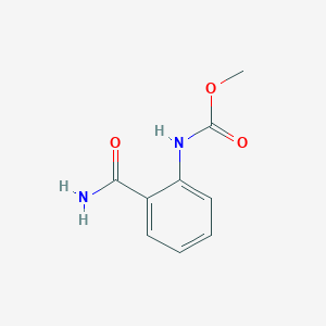 molecular formula C9H10N2O3 B443171 Methyl (2-carbamoylphenyl)carbamate 