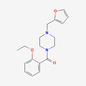 1-(2-ethoxybenzoyl)-4-(2-furylmethyl)piperazine