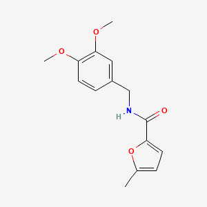 N-(3,4-dimethoxybenzyl)-5-methyl-2-furamide