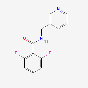 2,6-difluoro-N-(3-pyridinylmethyl)benzamide