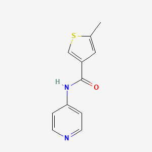 5-methyl-N-4-pyridinyl-3-thiophenecarboxamide