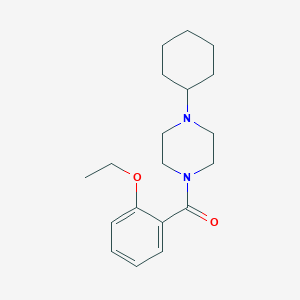 1-cyclohexyl-4-(2-ethoxybenzoyl)piperazine