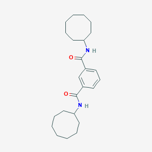 molecular formula C24H36N2O2 B443237 N~1~,N~3~-dicyclooctylisophthalamide 