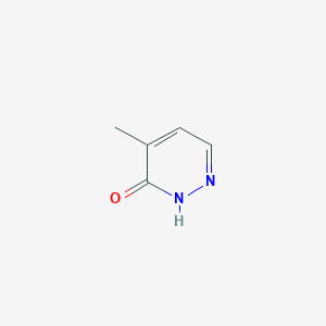 molecular formula C5H6N2O B044325 4-甲基吡哒嗪-3(2H)-酮 CAS No. 33471-40-8