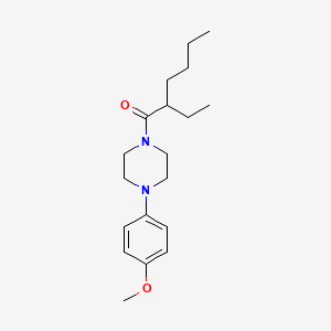 1-(2-ethylhexanoyl)-4-(4-methoxyphenyl)piperazine