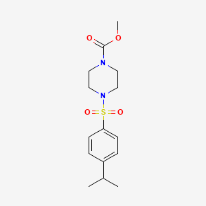 methyl 4-[(4-isopropylphenyl)sulfonyl]-1-piperazinecarboxylate